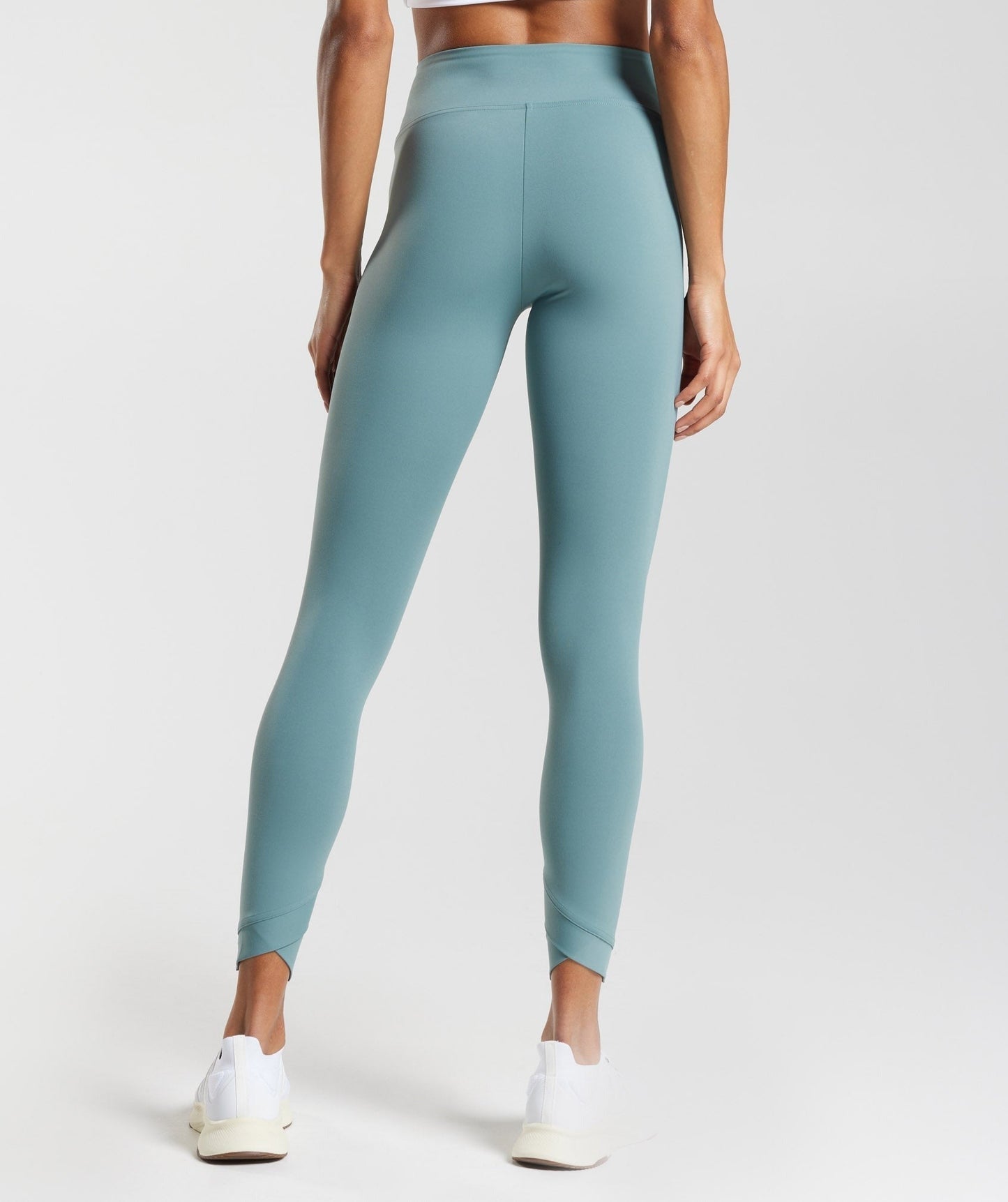 Gymshark Crossover Leggings - Thunder Blue