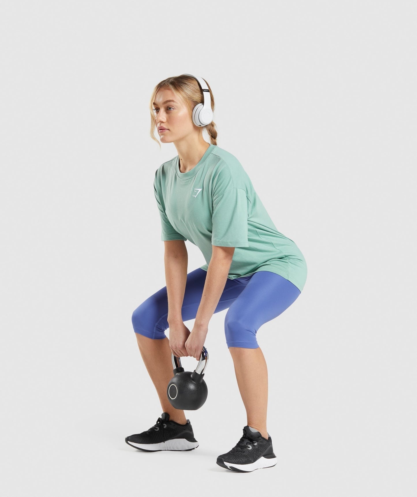 Gymshark Training Oversized T-Shirt - Maya Blue