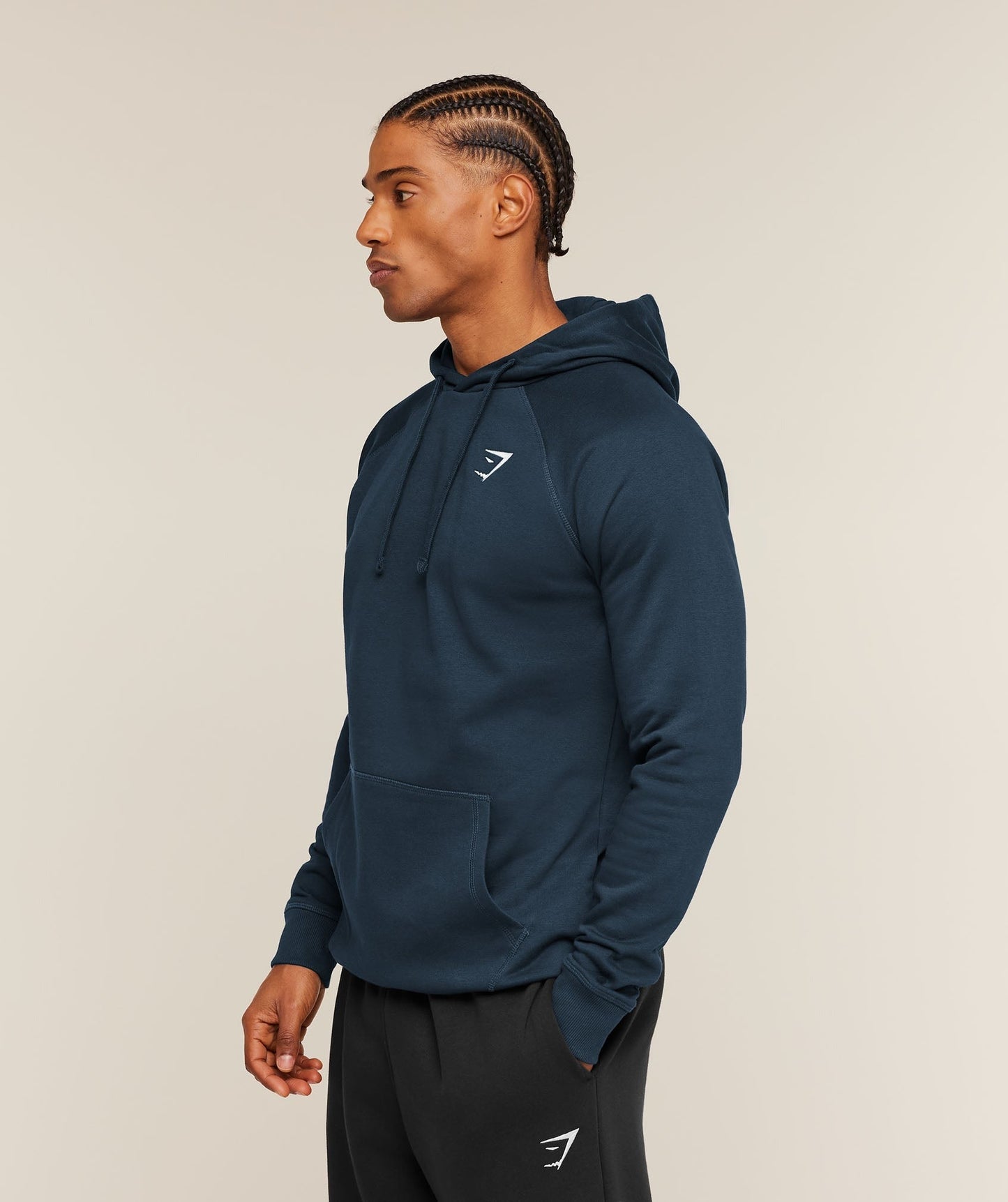 Gymshark Crest Hoodie - Navy