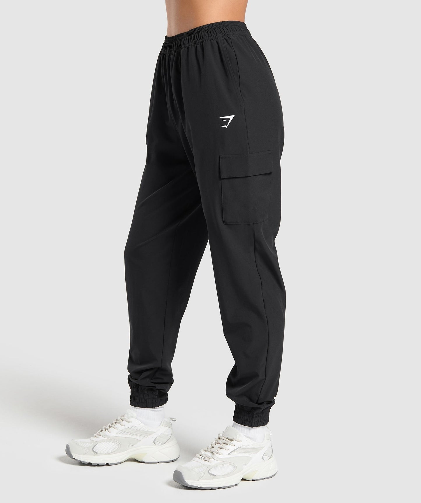 Gymshark Woven Cargo Pants - Black