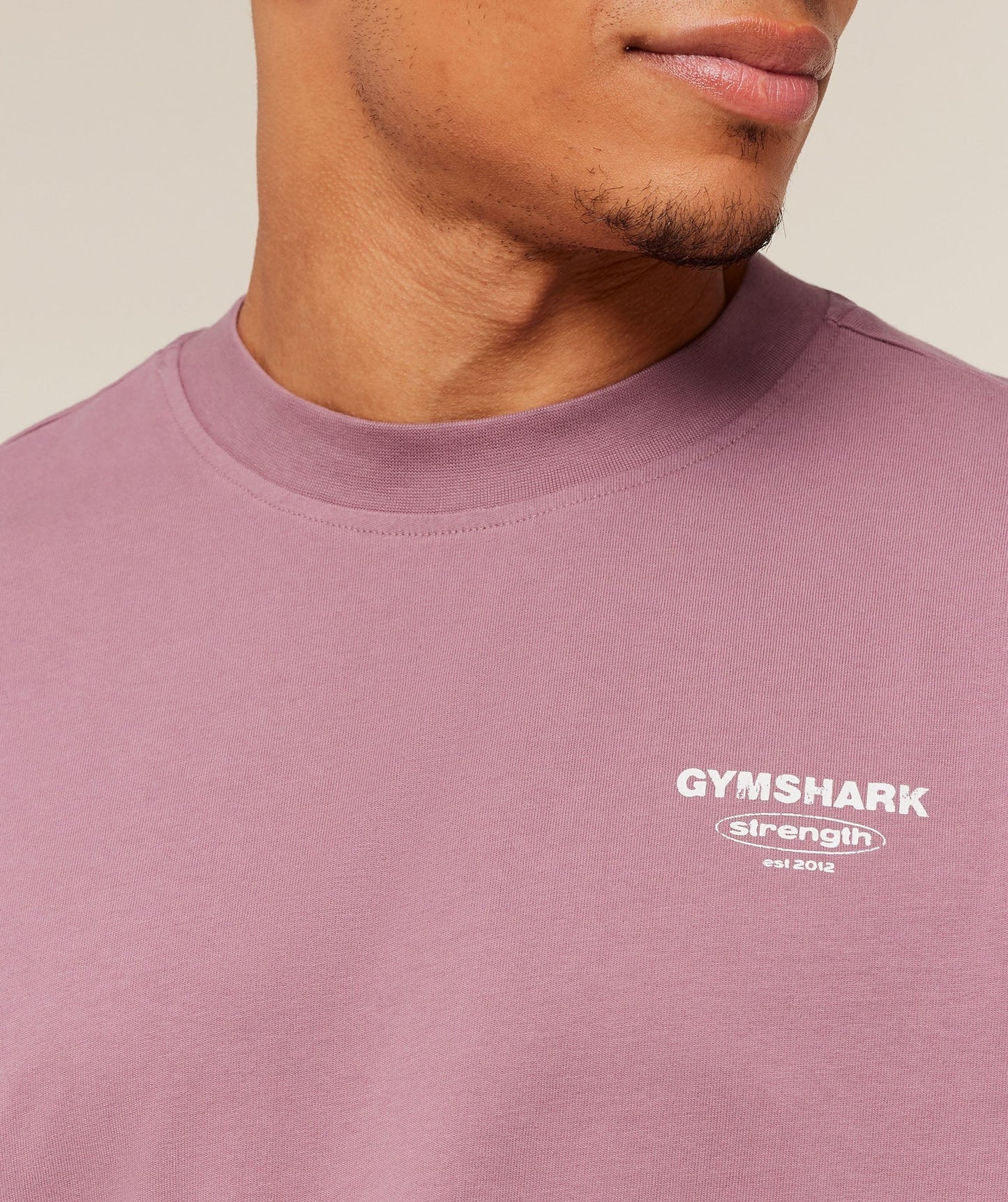 Gymshark Strength Stars Washed Graphic T-Shirt - Calm Pink