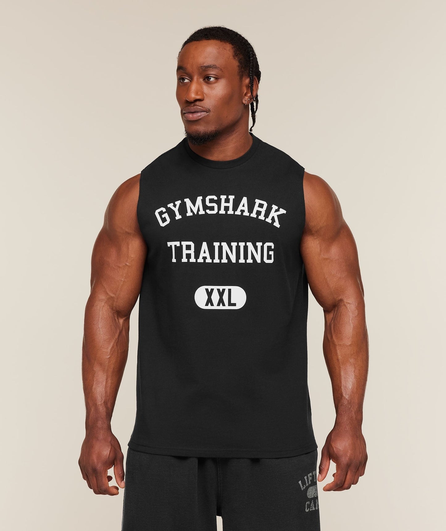 Gymshark Training Graphic Tank - Black