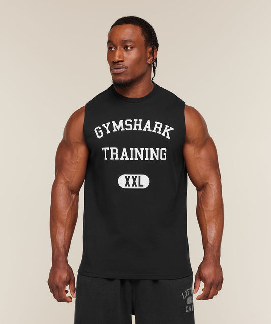 Gymshark Training Graphic Tank - Black