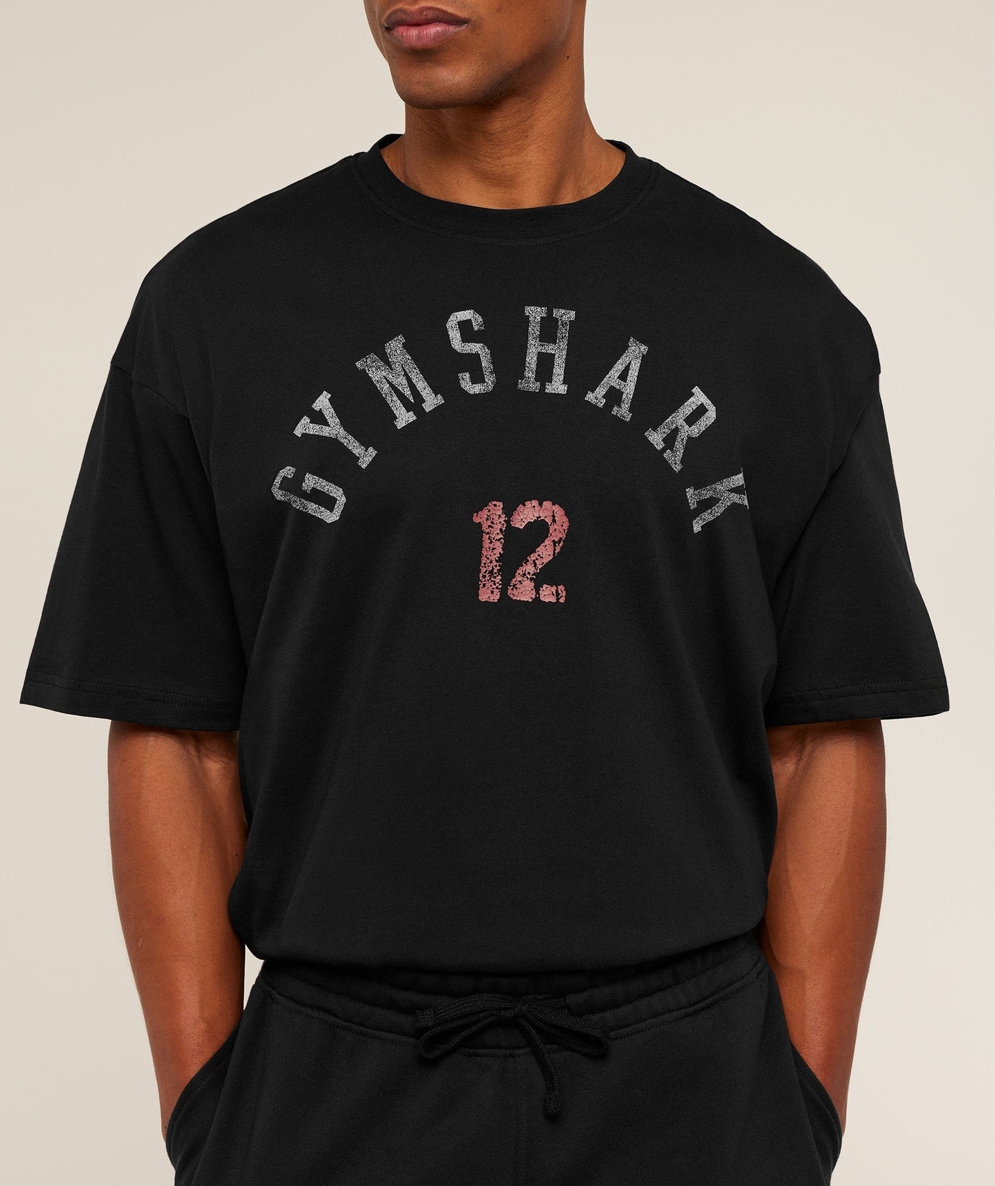 Gymshark 12 Graphic T-Shirt - GS Black