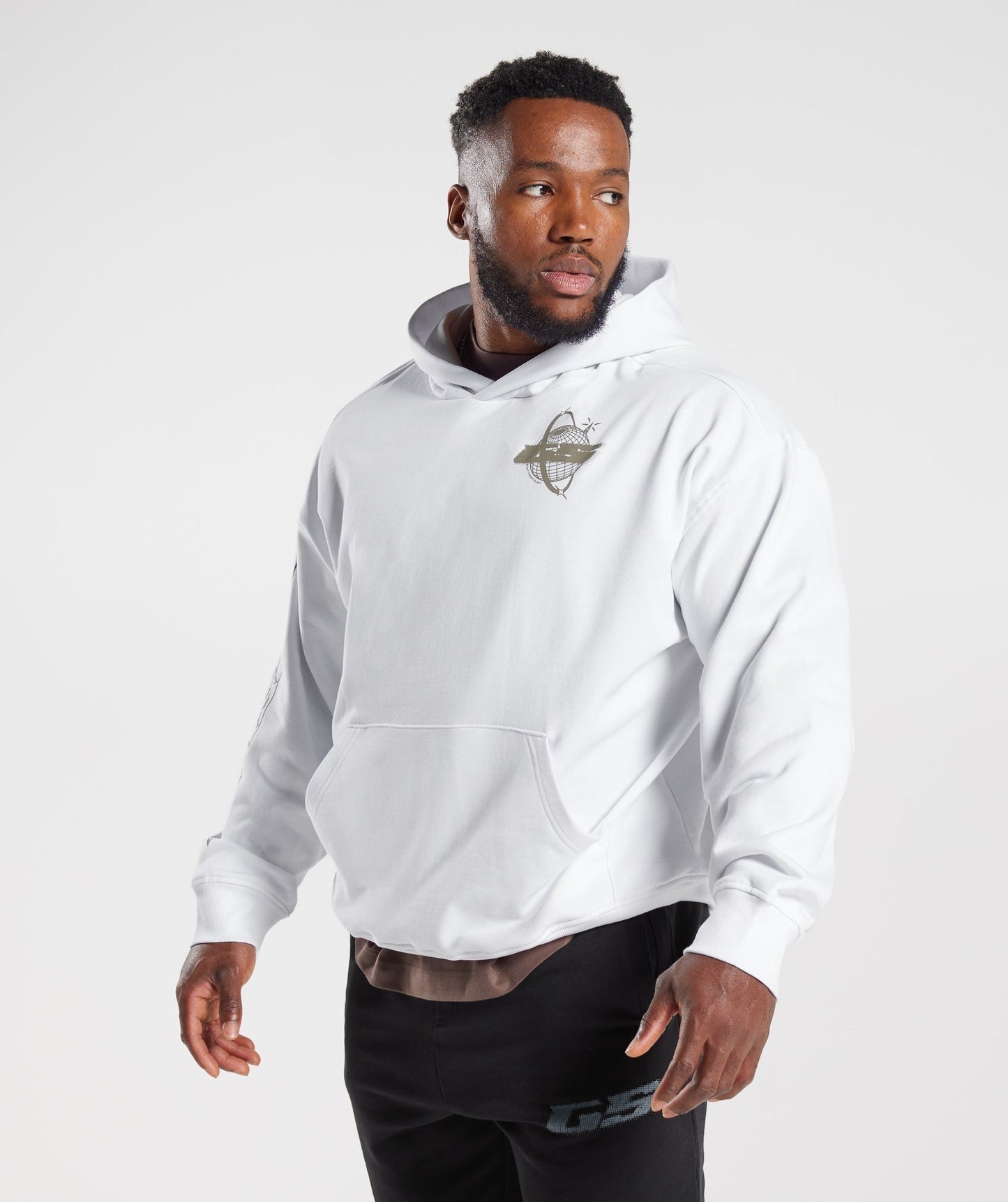 Gymshark Intergalactic Lifting Hoodie - White