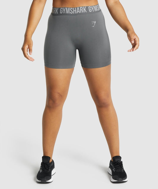 Gymshark Fit Seamless Shorts - Charcoal