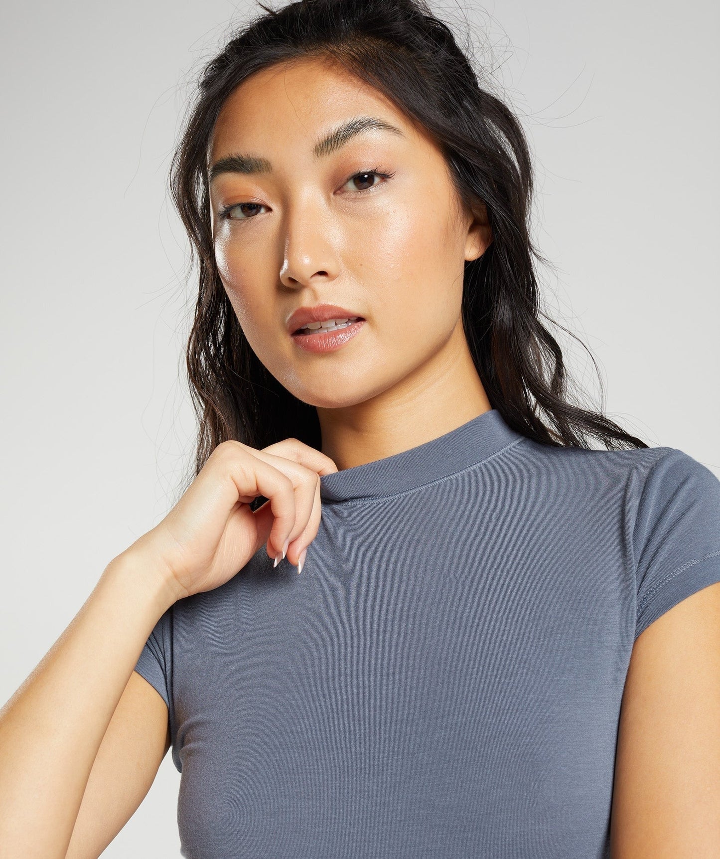 Gymshark Jersey Body Fit T-Shirt - Evening Blue