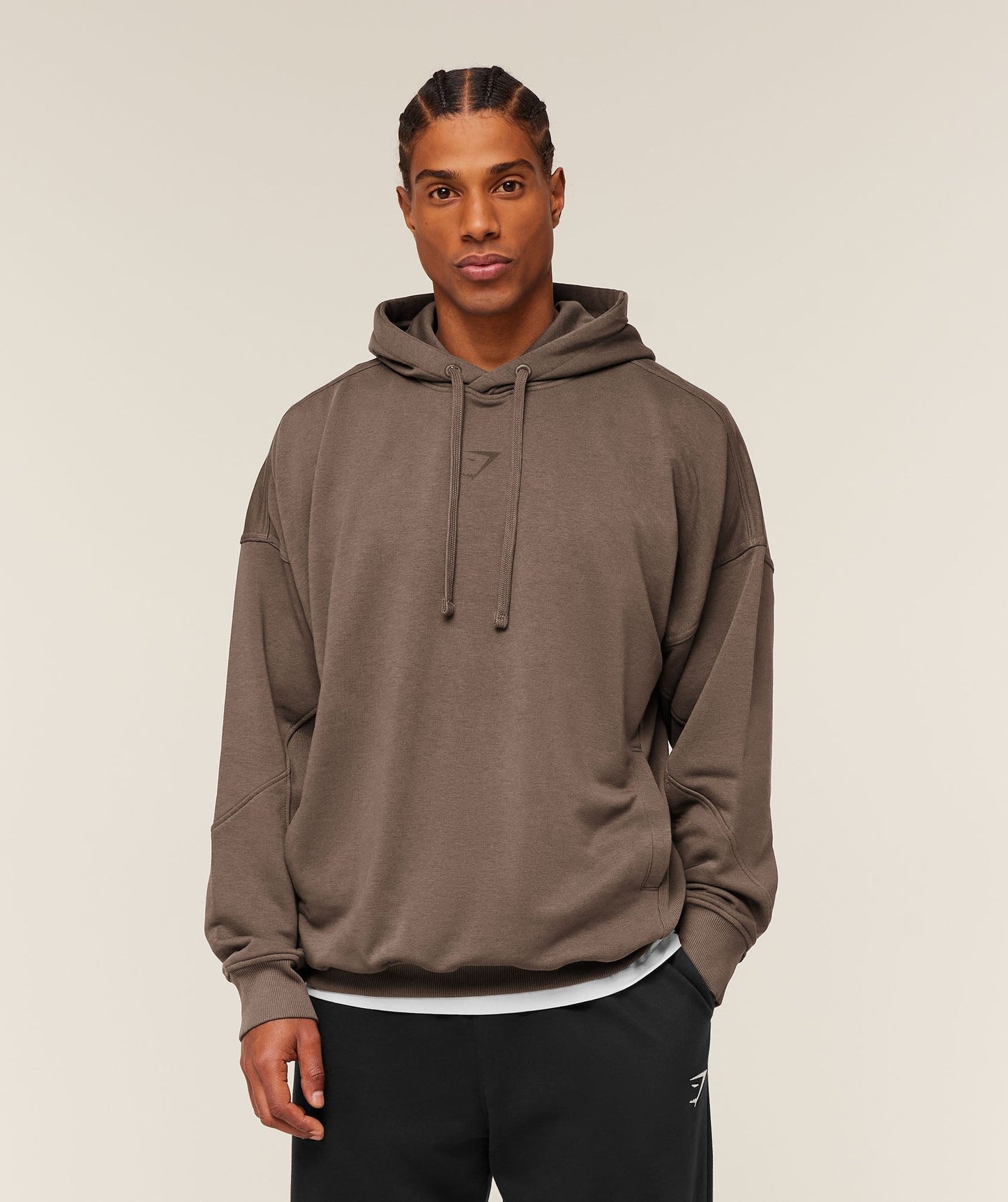 Gymshark Power Oversized Hoodie - Soft Brown