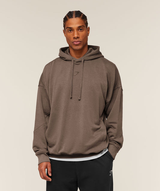 Gymshark Power Oversized Hoodie - Soft Brown