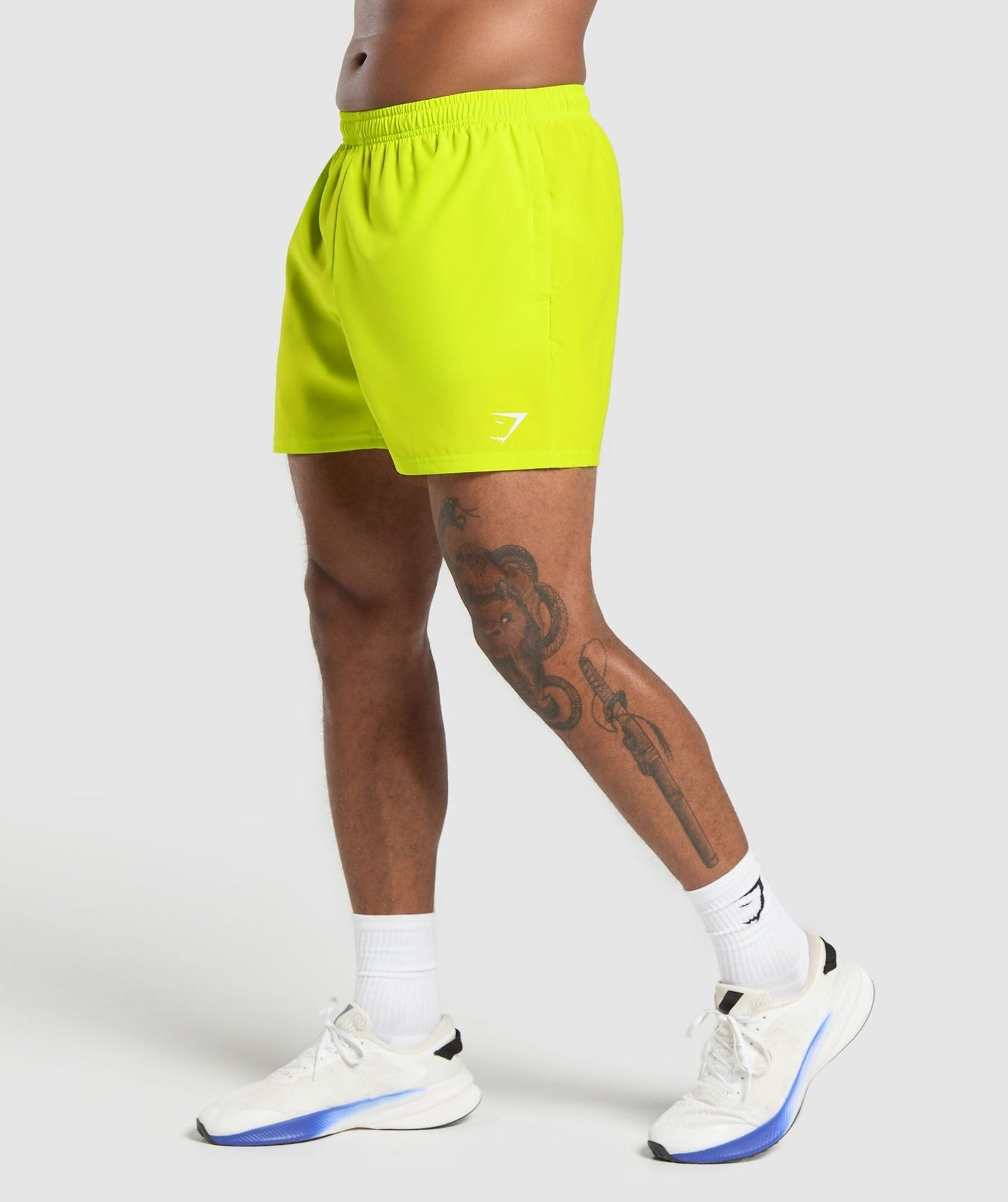 Gymshark Arrival 5" Shorts - Shock Green