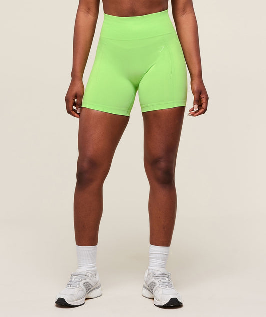 Gymshark Energise Seamless Shorts - Energy Gelato Green