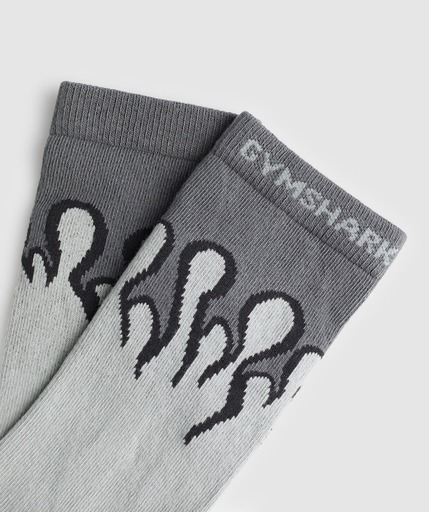 Gymshark Flame Crew Sock - Silver Grey