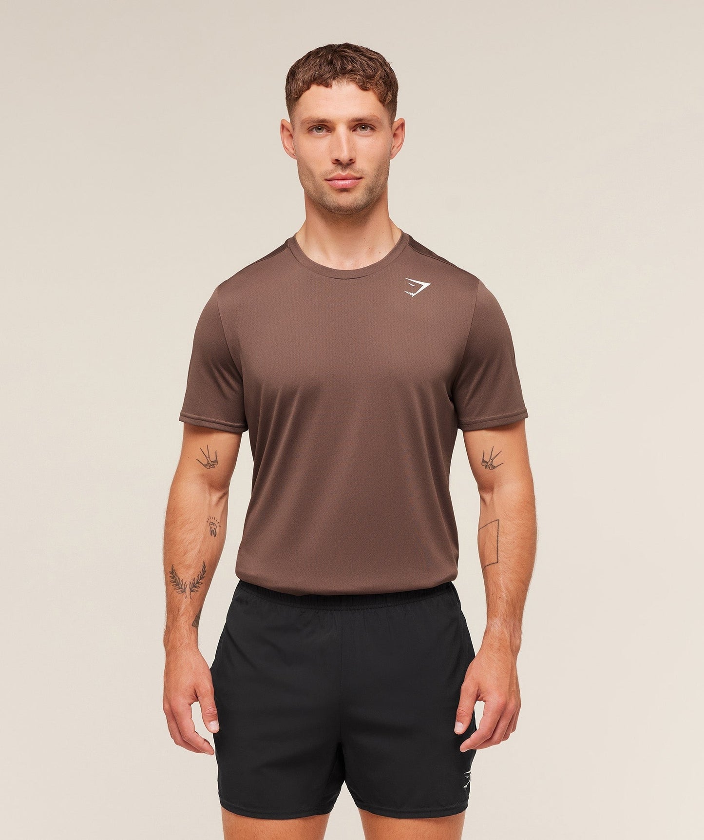 Gymshark Arrival T-Shirt - Soft Brown