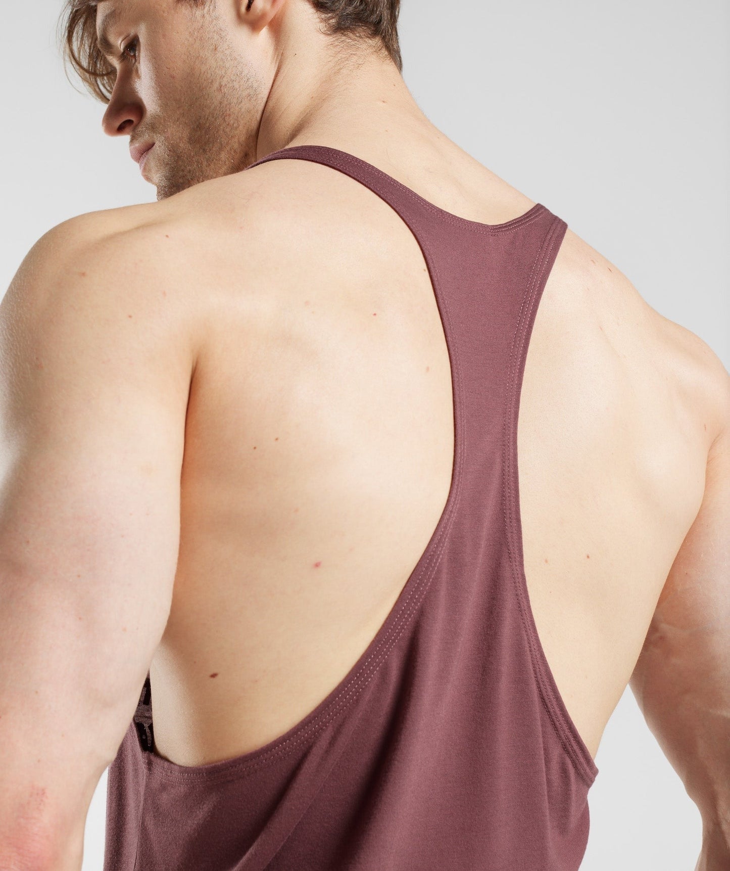 Gymshark GS x David Laid Stringer - Magenta Brown