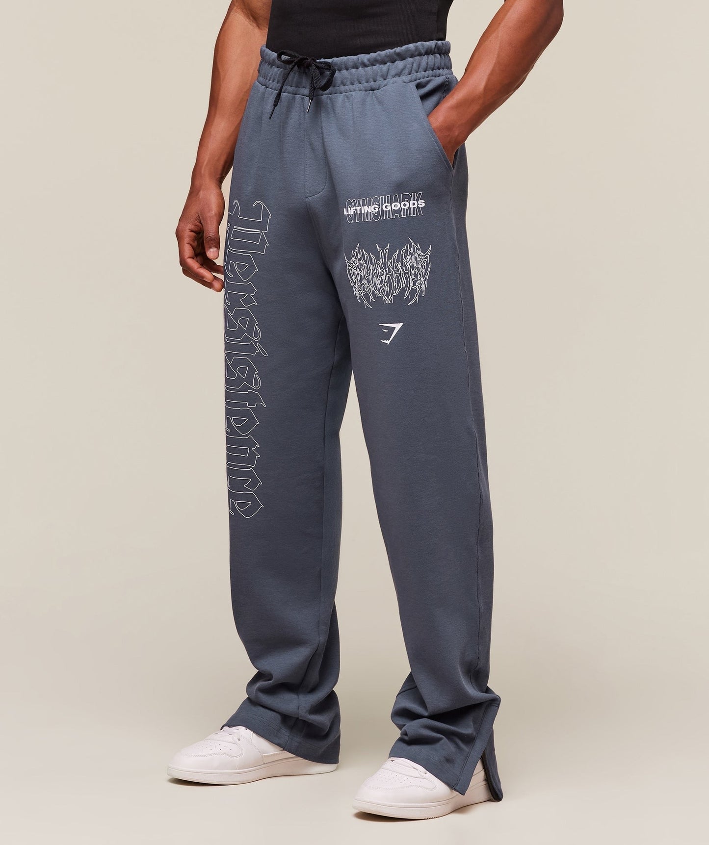 Gymshark Carlos Belcast x Rest Day Track Pant - Titanium Blue
