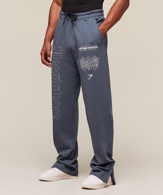 Gymshark Carlos Belcast x Rest Day Track Pant - Titanium Blue