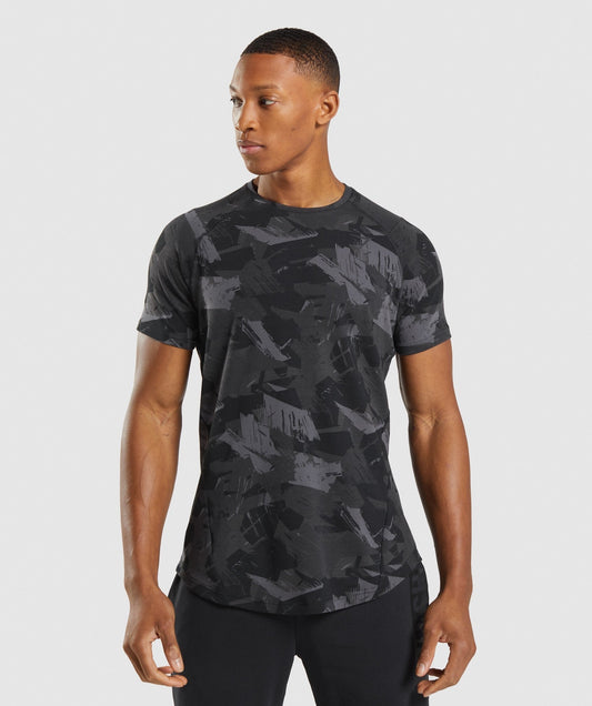 Gymshark Bold T-Shirt - Grey Print