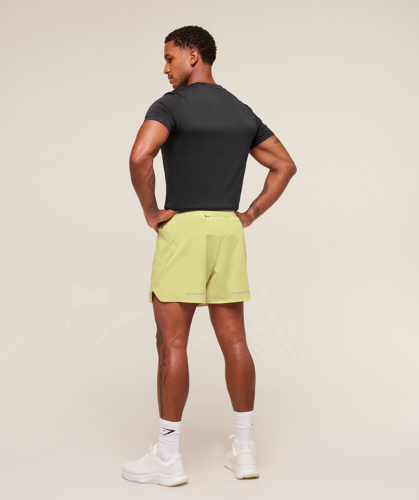 Gymshark Running 5" Shorts - Sorbet Yellow