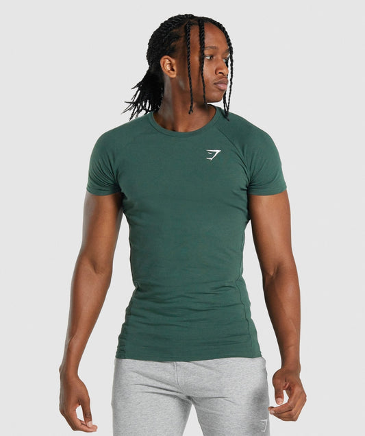 Gymshark Critical 2.0 T-Shirt - Dark Green