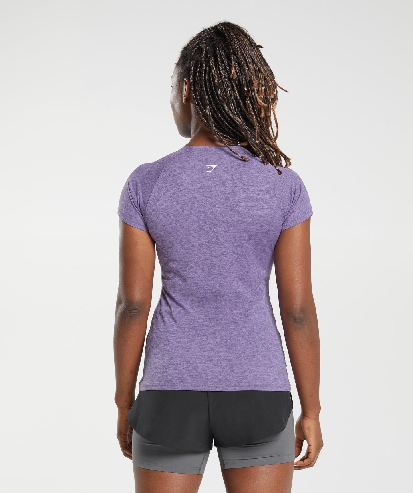 Gymshark Running T-Shirt - Dewberry Purple/Grape Purple