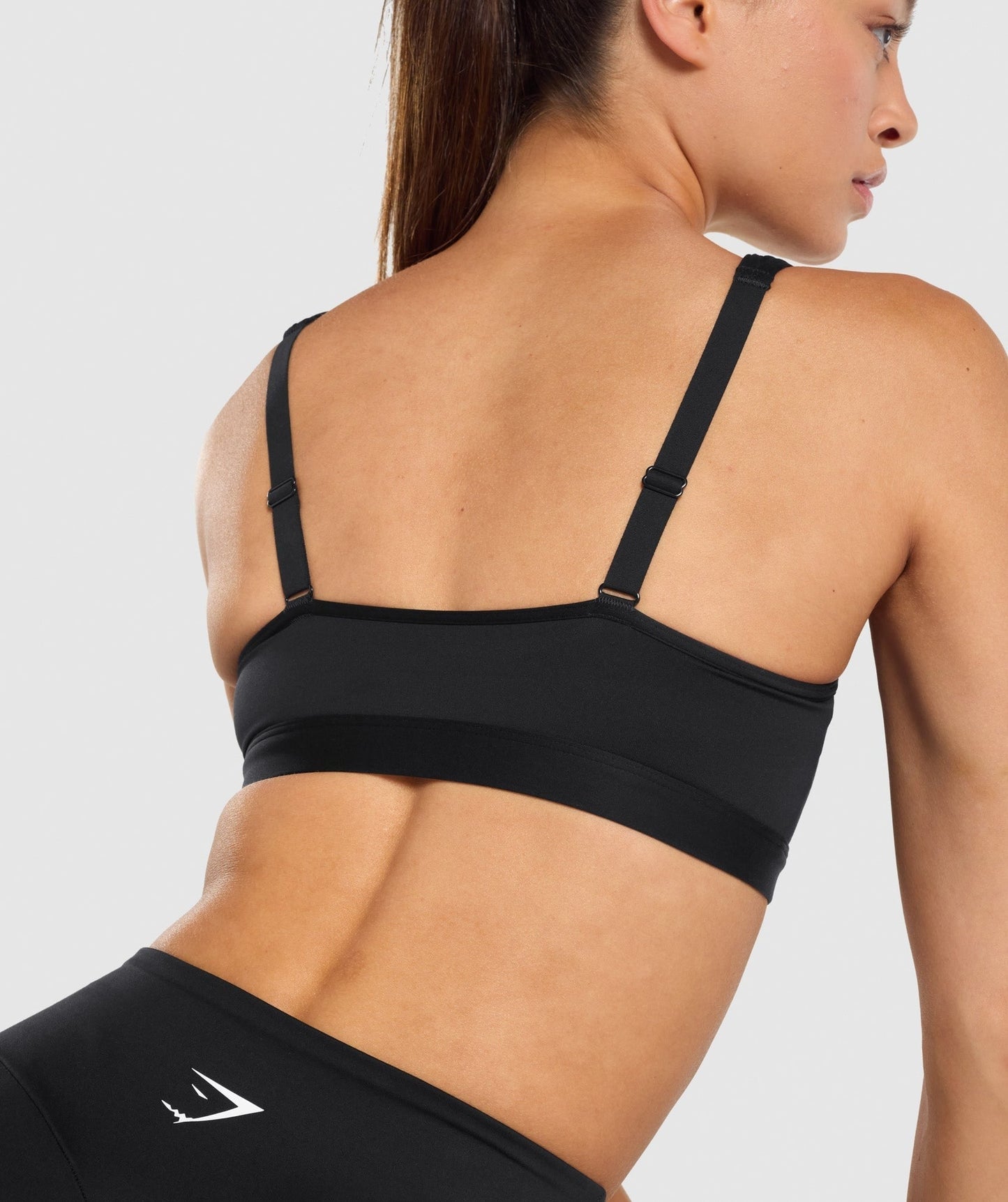 Gymshark Scoop Neck Sports Bra - Black