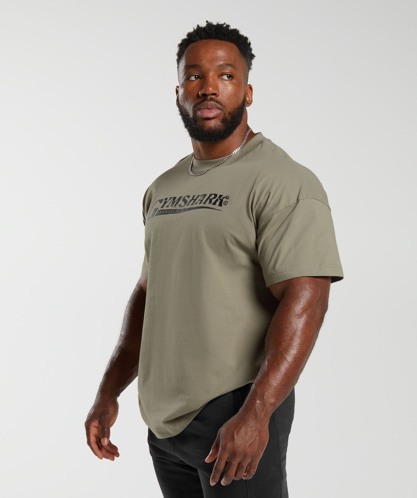 Gymshark Pump Cover T-Shirt - Linen Brown