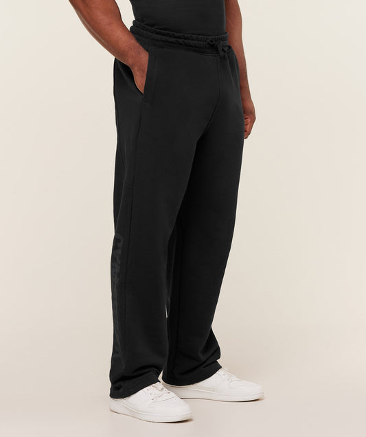 Gymshark Power Straight Leg Pants - GS Black/GS Asphalt Grey