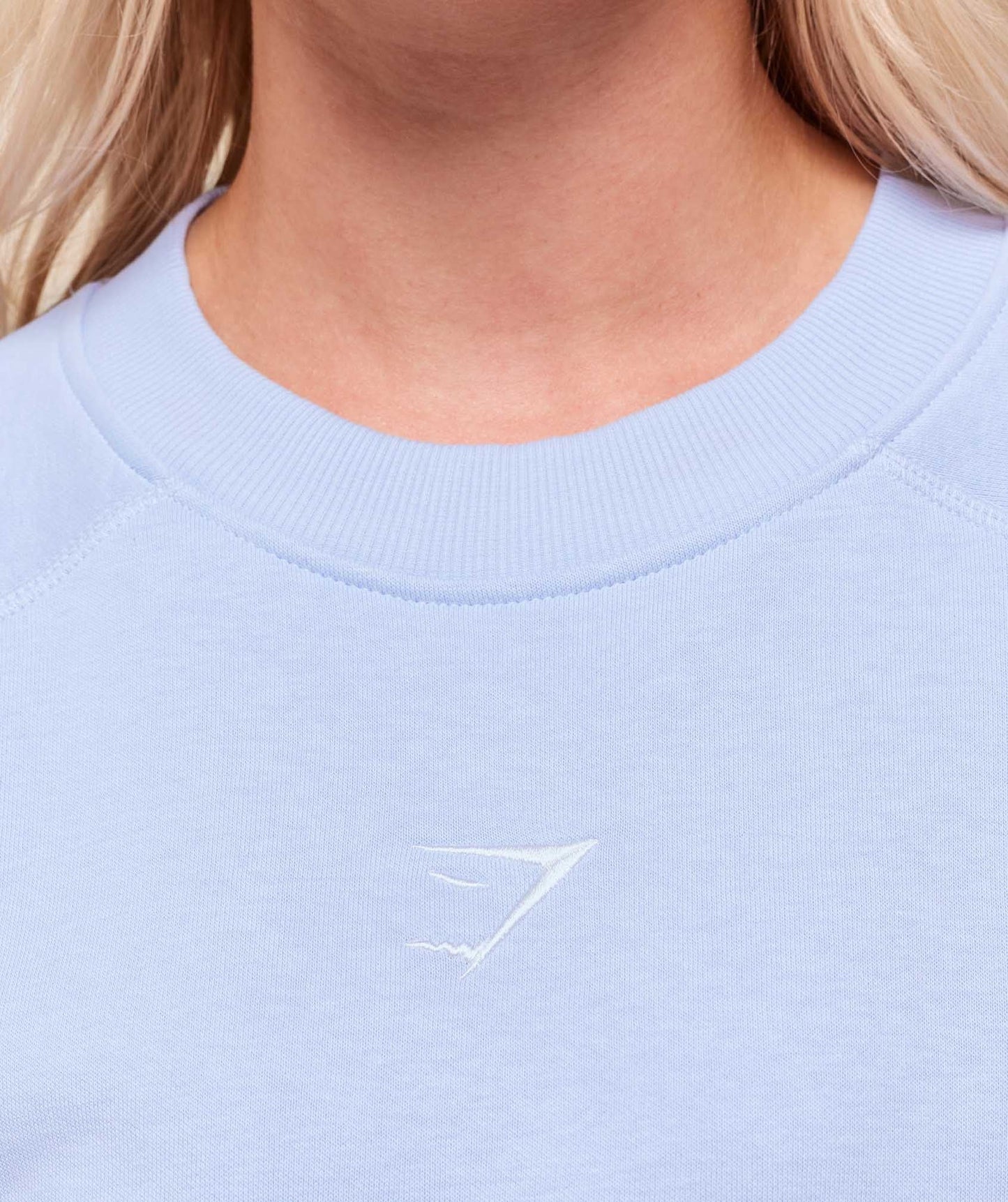 Gymshark Training Oversized Fleece Sweatshirt - Peri Blue