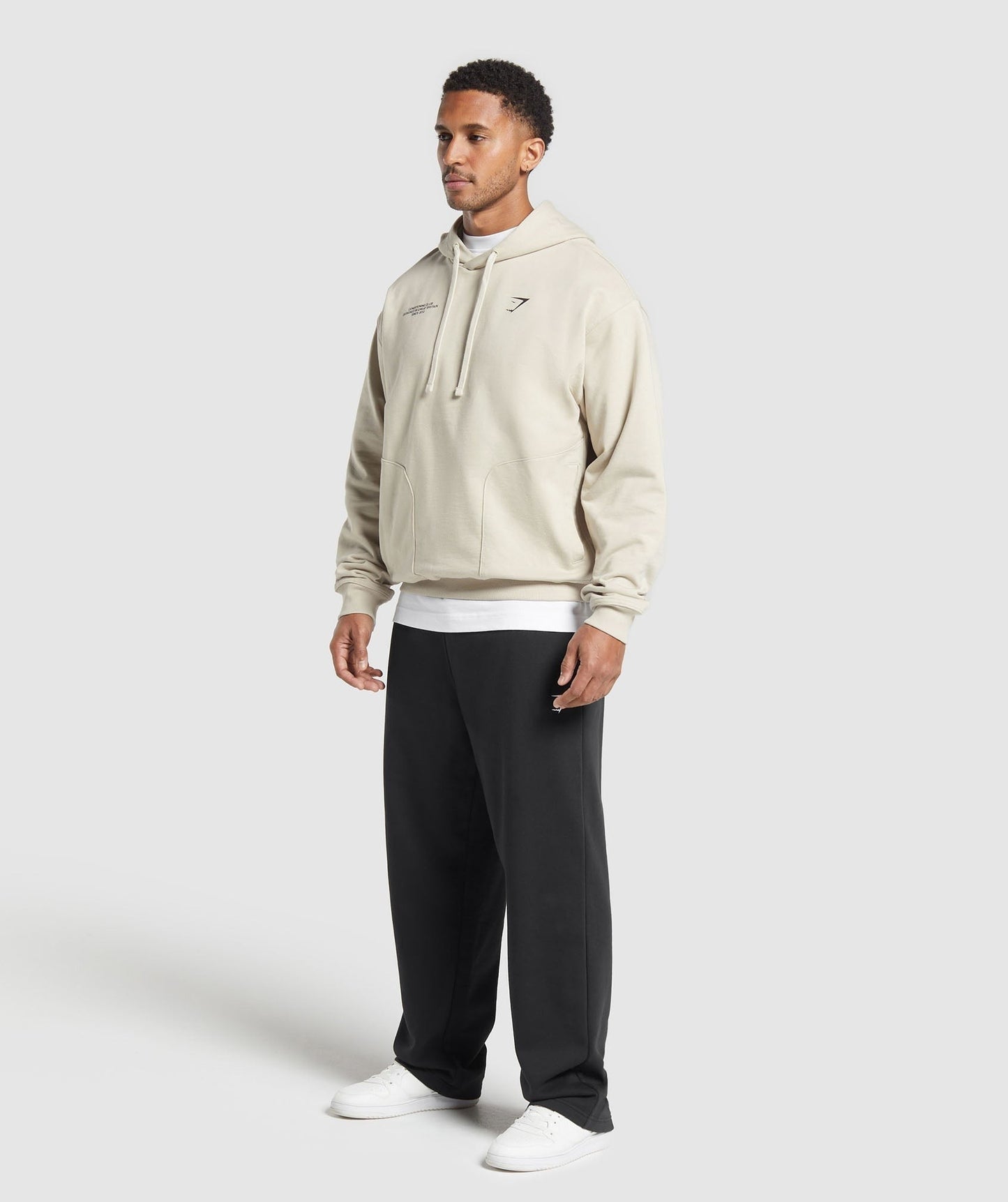 Gymshark Conditioning Club Hoodie - Pebble Grey