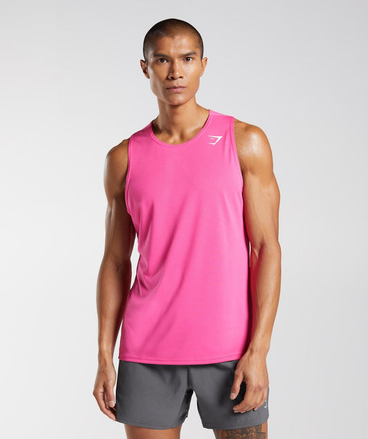 Gymshark Arrival Tank - Bright Fuchsia