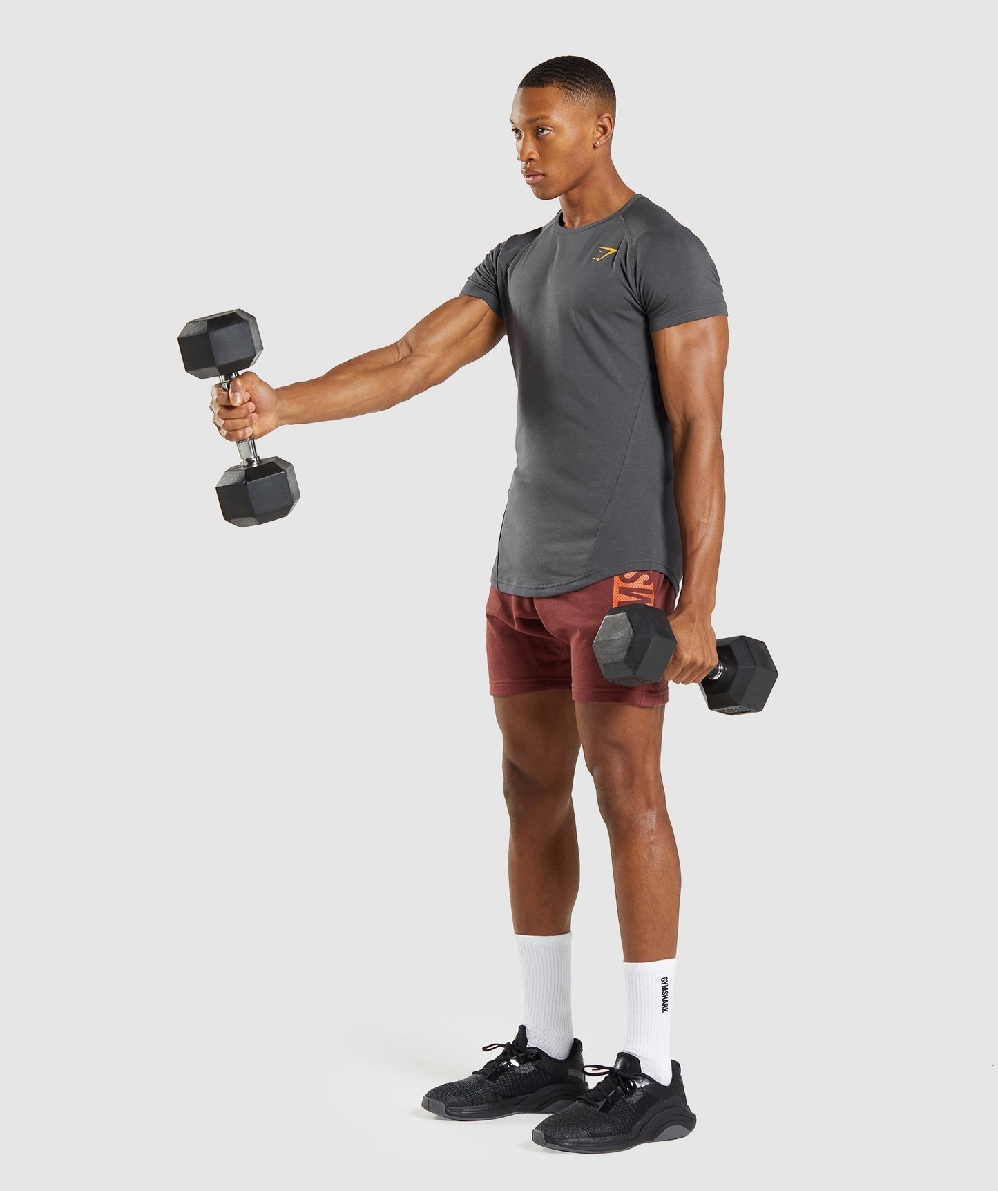 Gymshark Bold T-Shirt - Onyx Grey