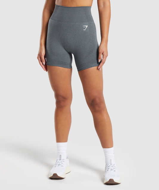 Gymshark Vital Seamless Shorts - Strong Grey Marl