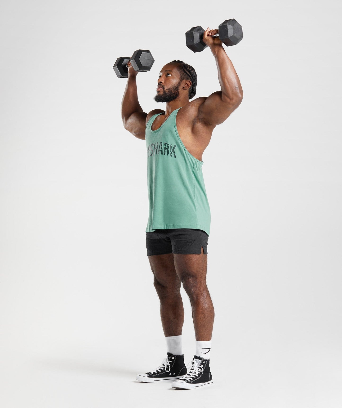 Gymshark Power Stringer - Alpine Green