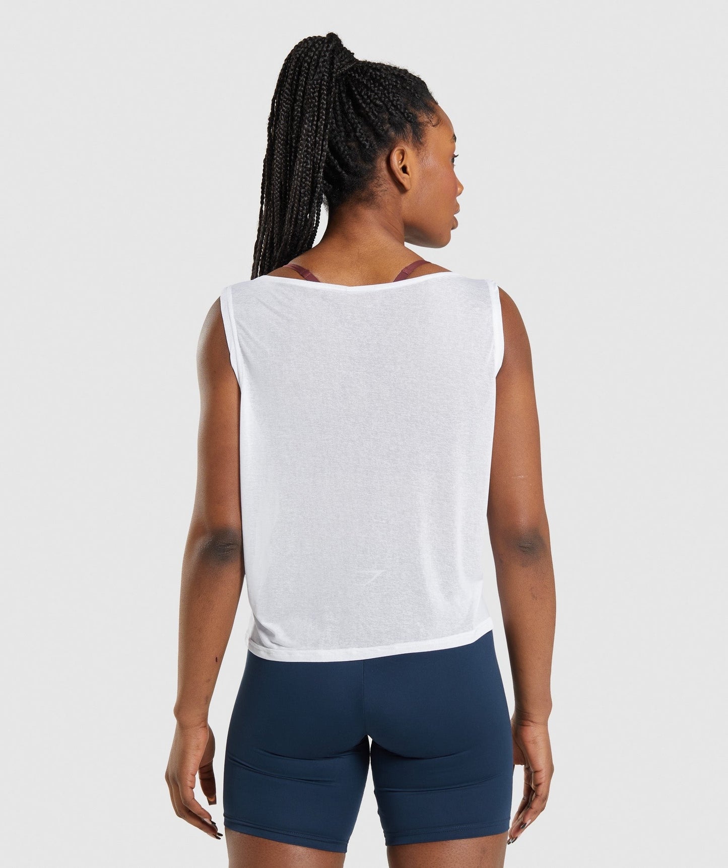 Gymshark Training Oversized Tank - White