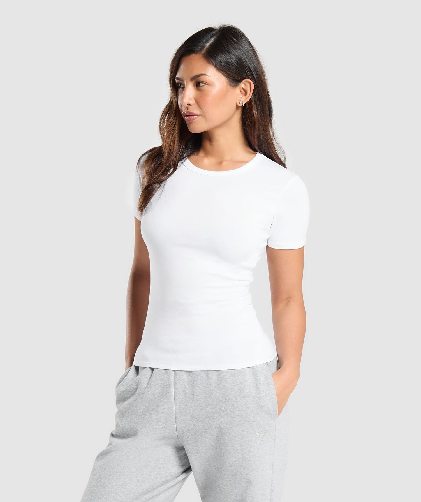 Gymshark Cotton T-Shirt - White