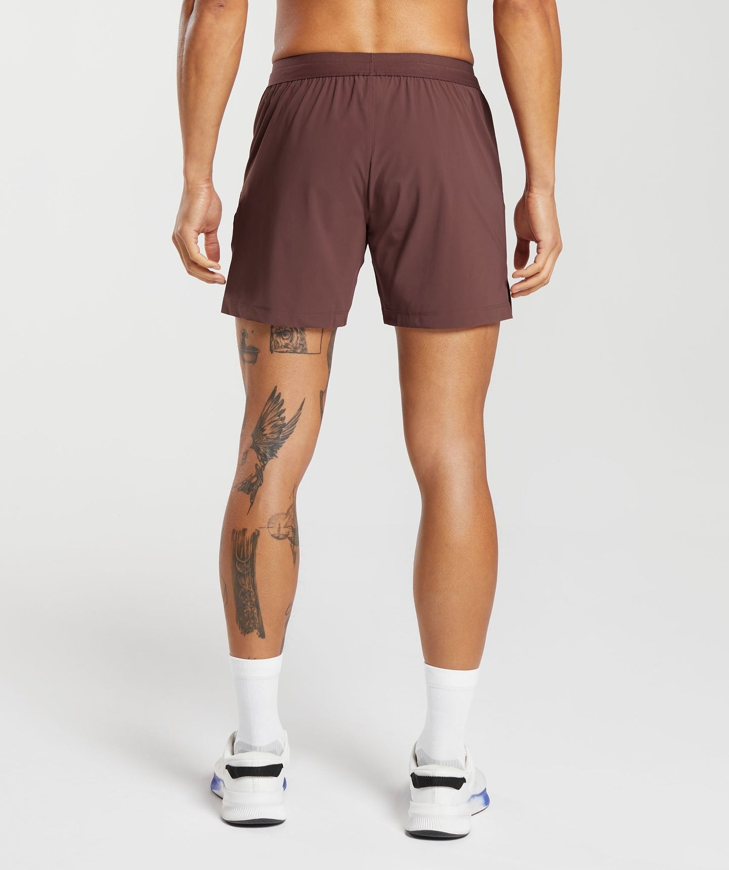 Gymshark Hybrid 6" Shorts - Cherry Brown