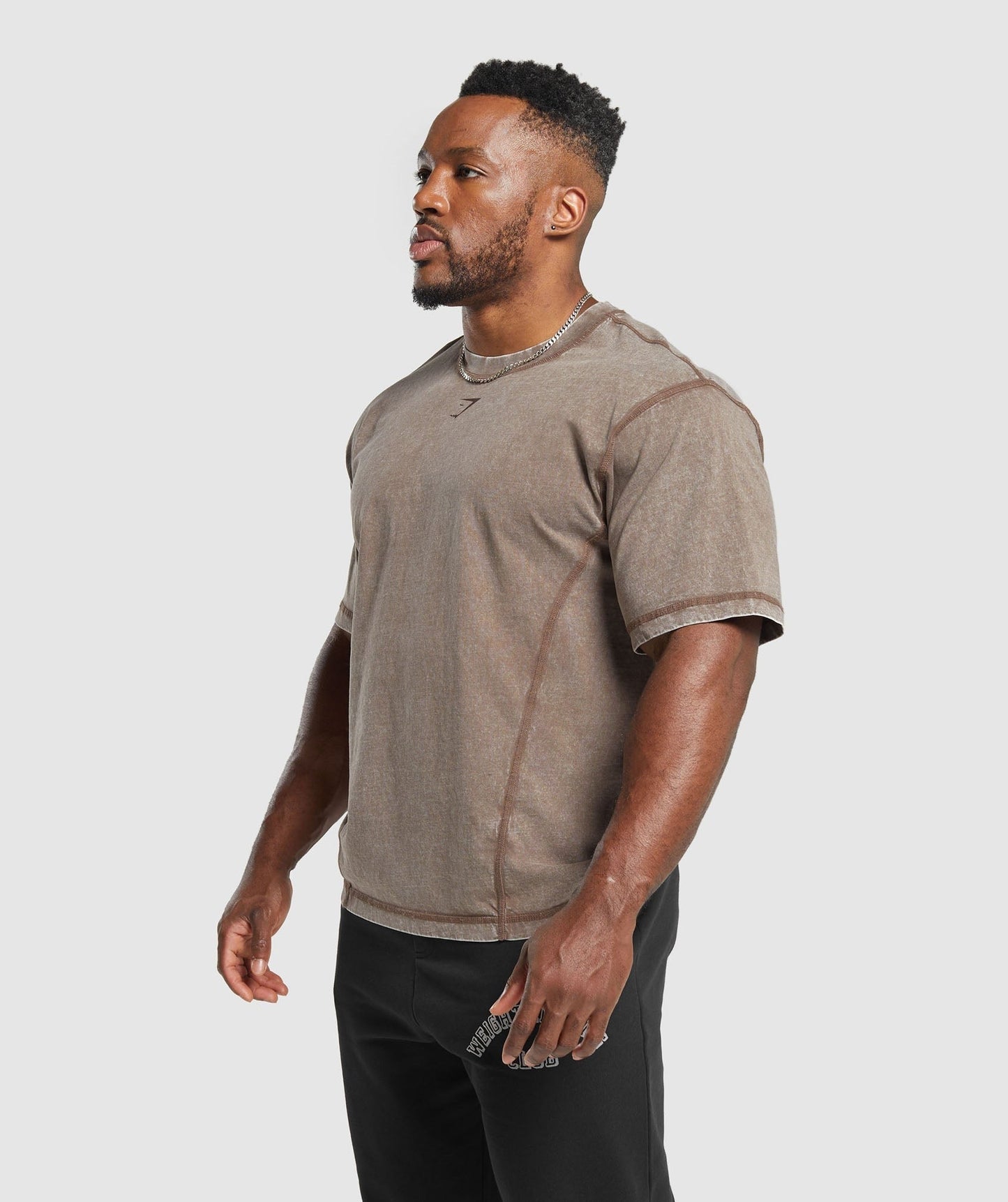 Gymshark Heritage Washed T-Shirt - Penny Brown
