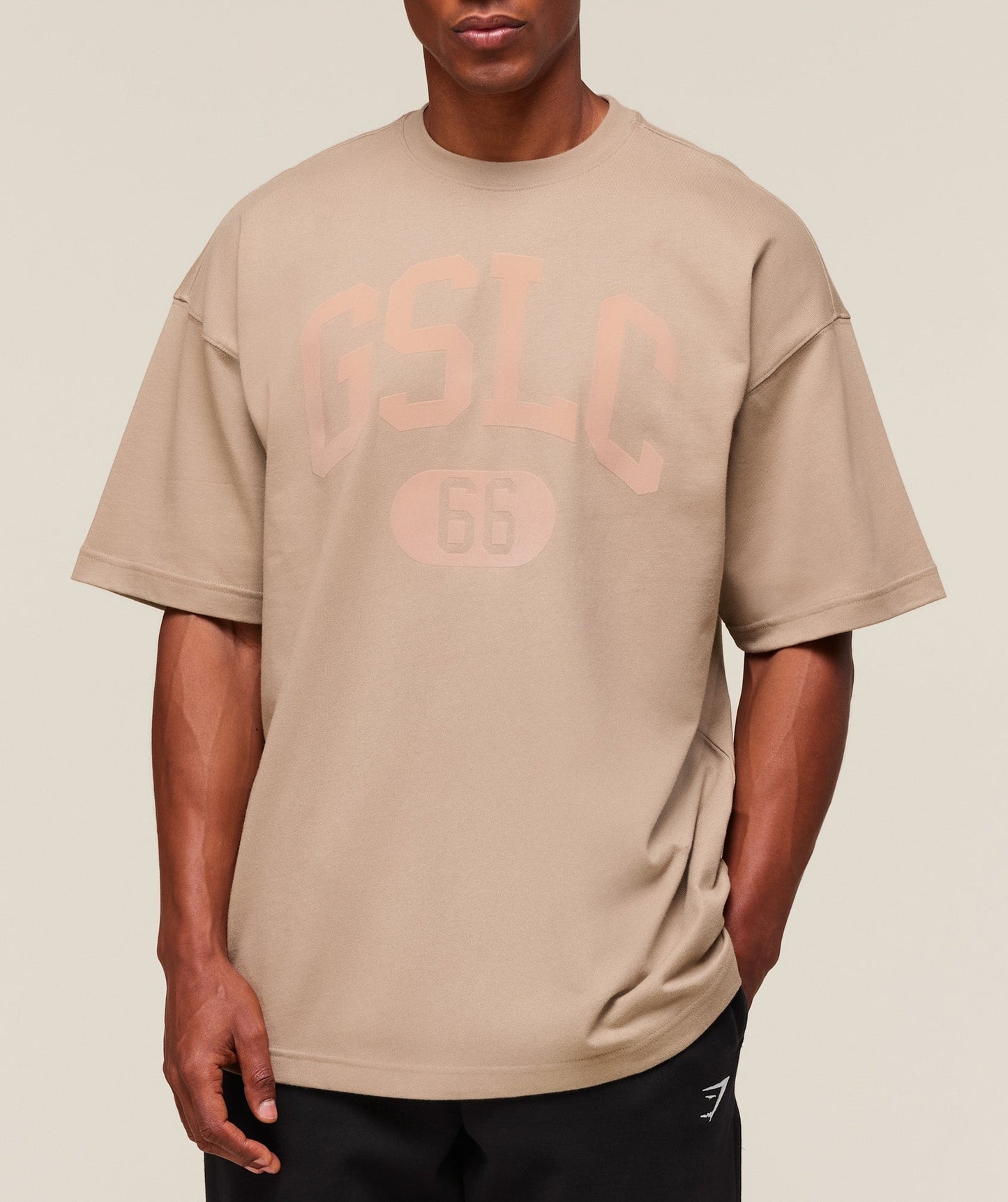 Gymshark GSLC T-Shirt - Cement Brown