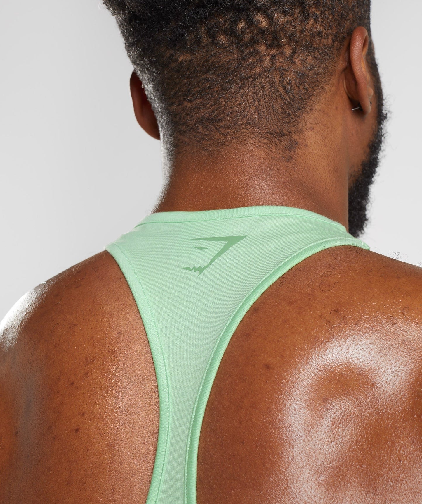 Gymshark Power Stringer - Aloe Green