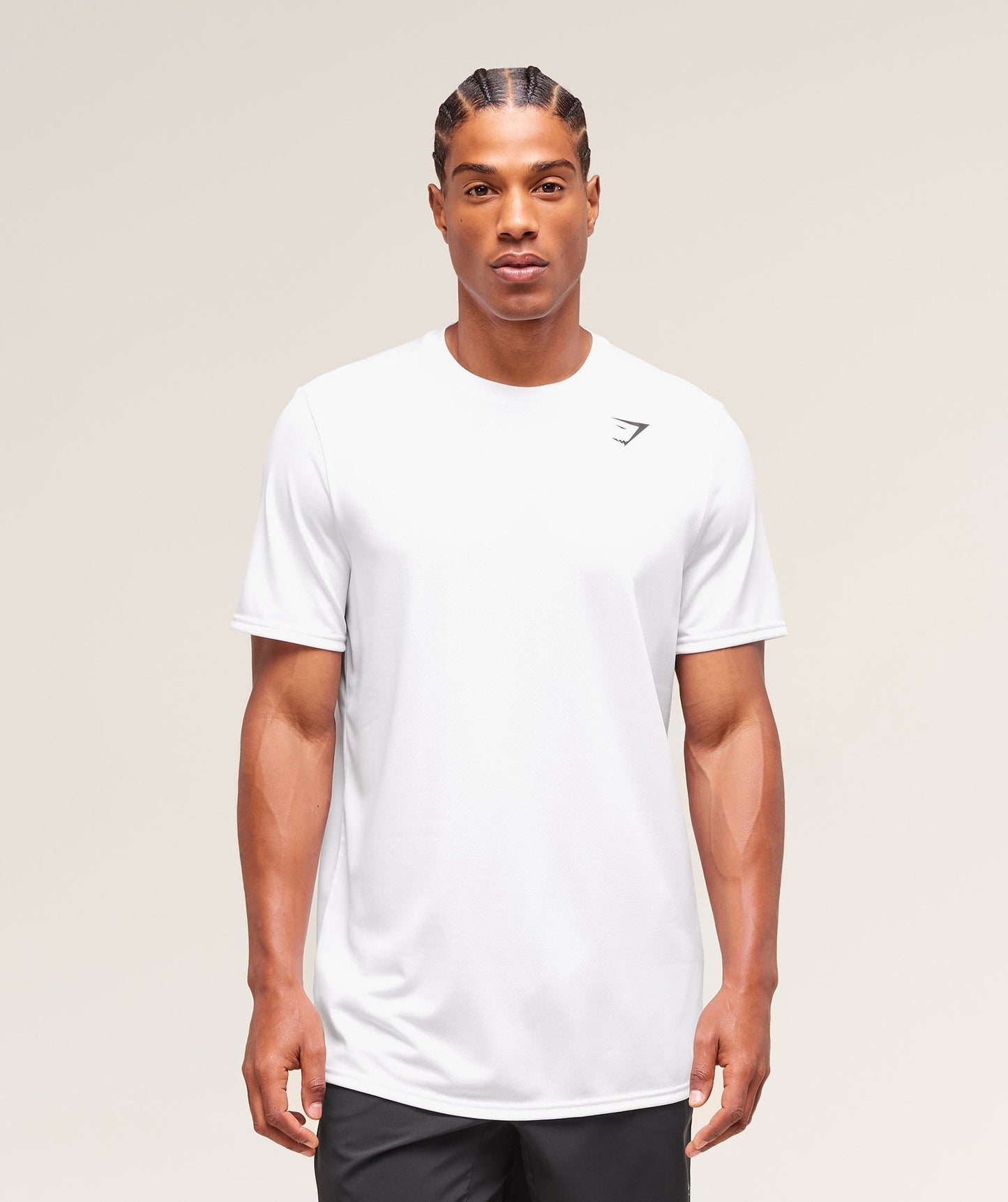 Gymshark Arrival T-Shirt (Tall) - White