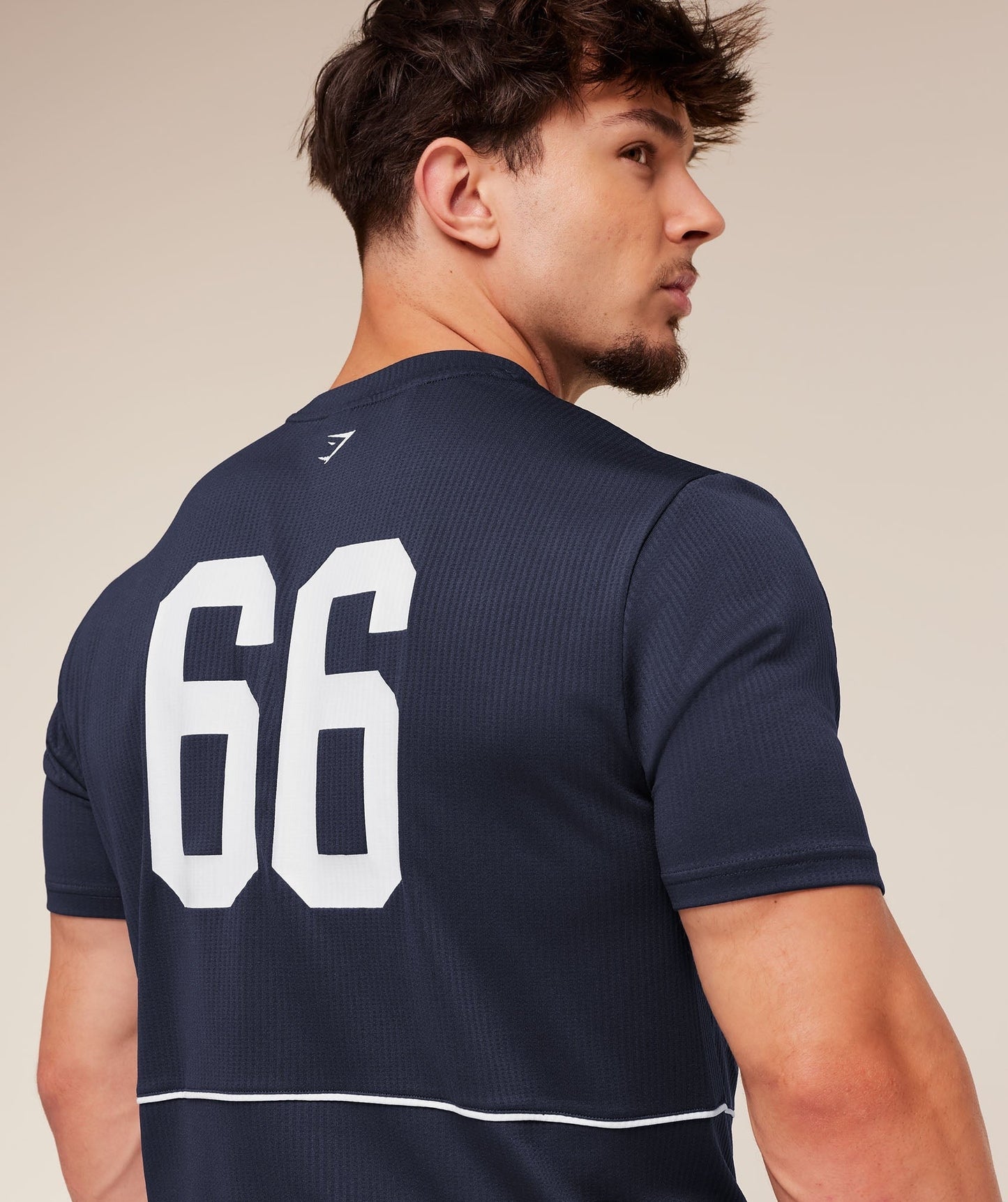 Gymshark Collegiate Tech T-Shirt - Heavy Blue