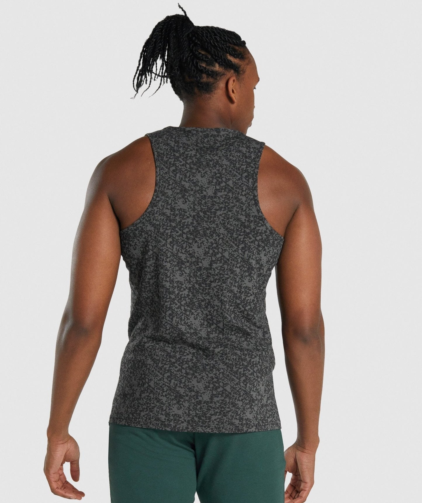 Gymshark Critical 2.0 Tank - Charcoal Print