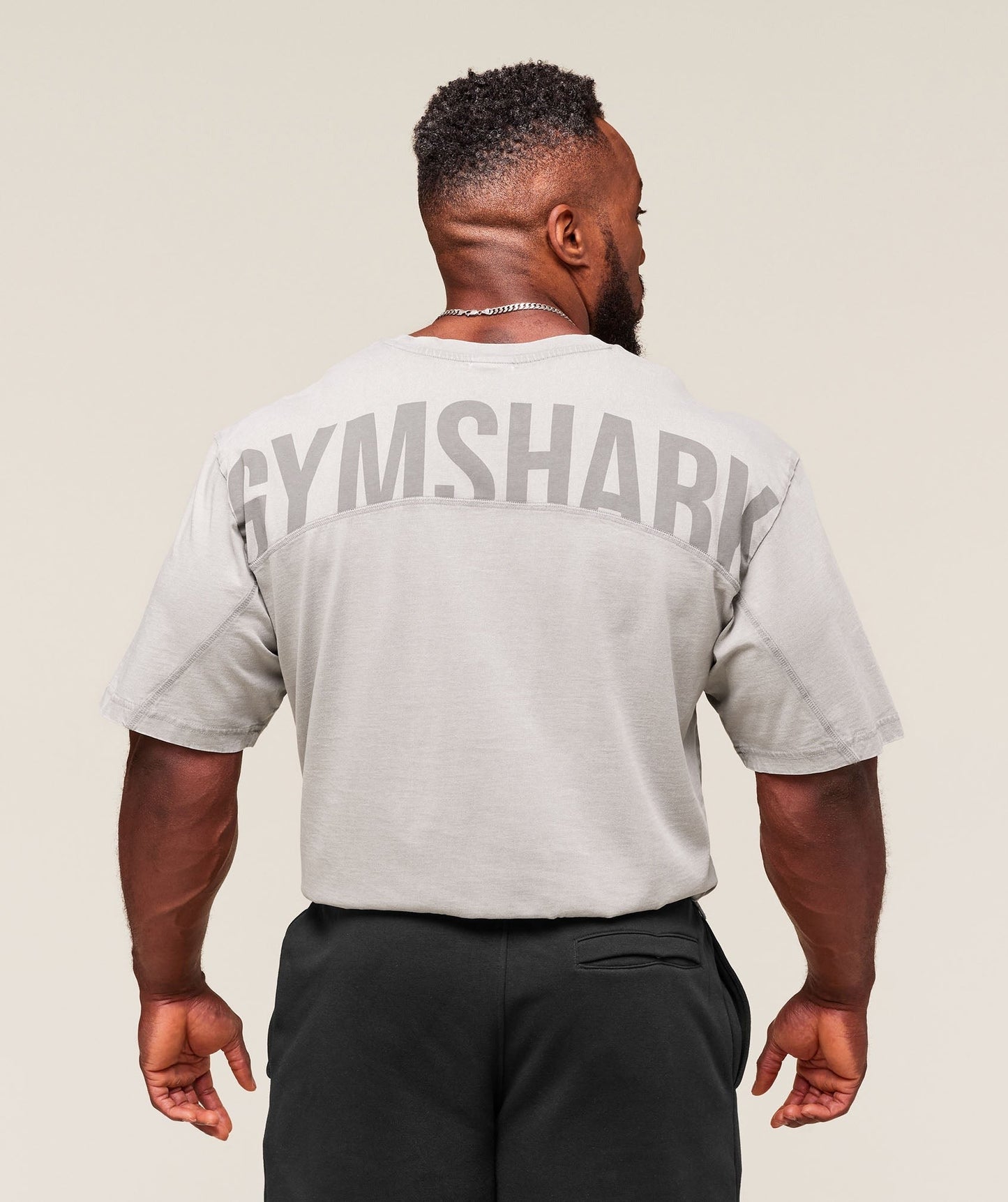 Gymshark Power Washed T-Shirt - Smokey Grey