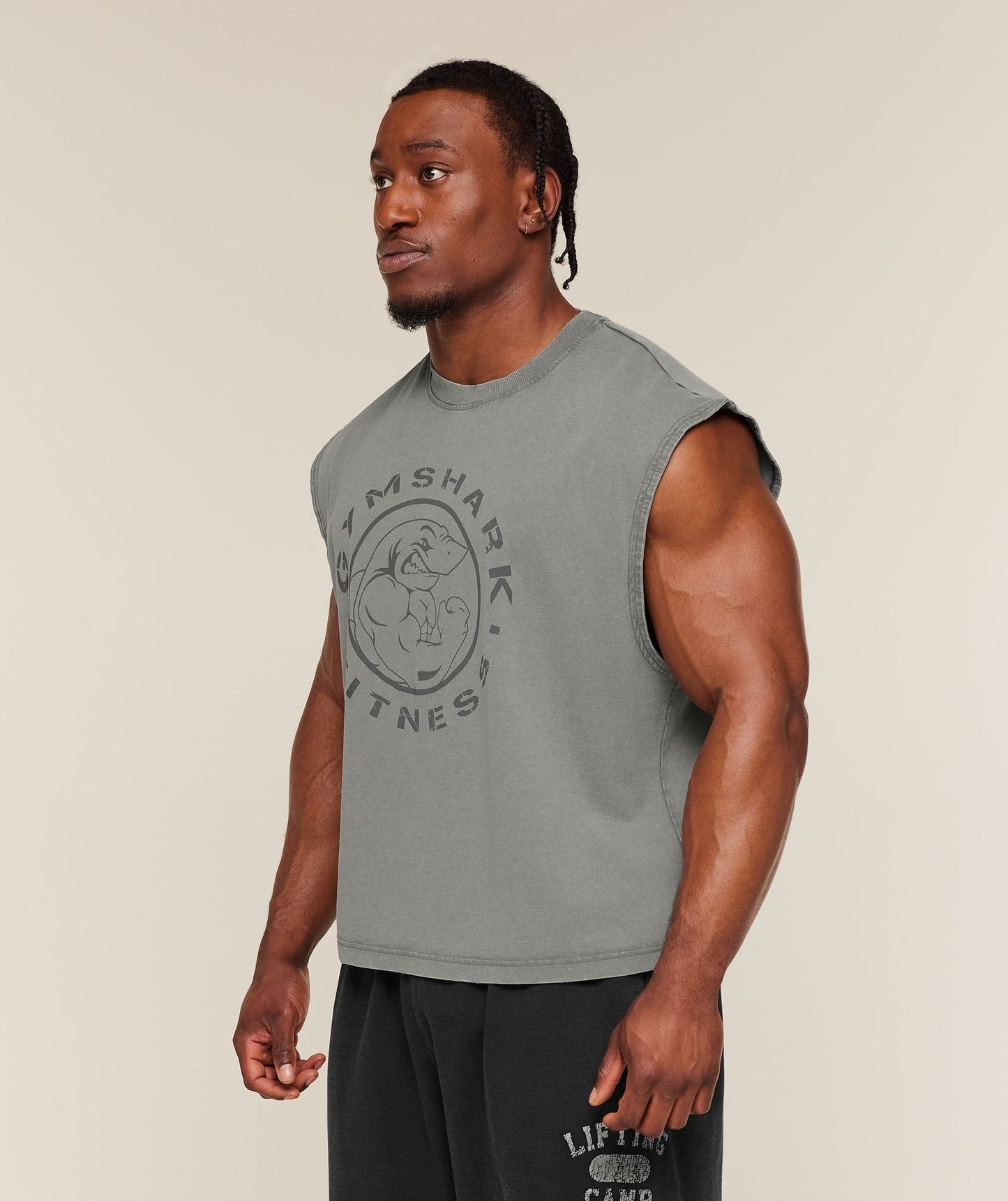 Gymshark Vintage Legacy Tank - Ash Grey
