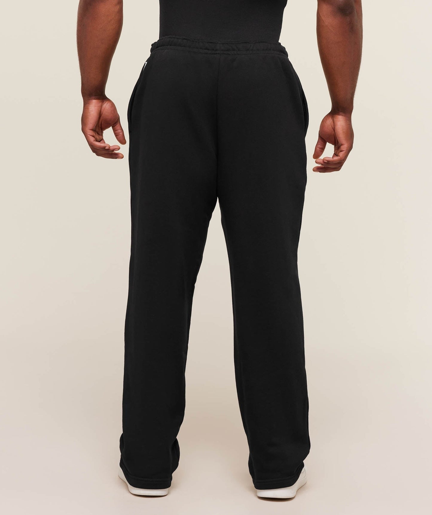 Gymshark Fade Graphic Straight Leg Joggers - GS Black