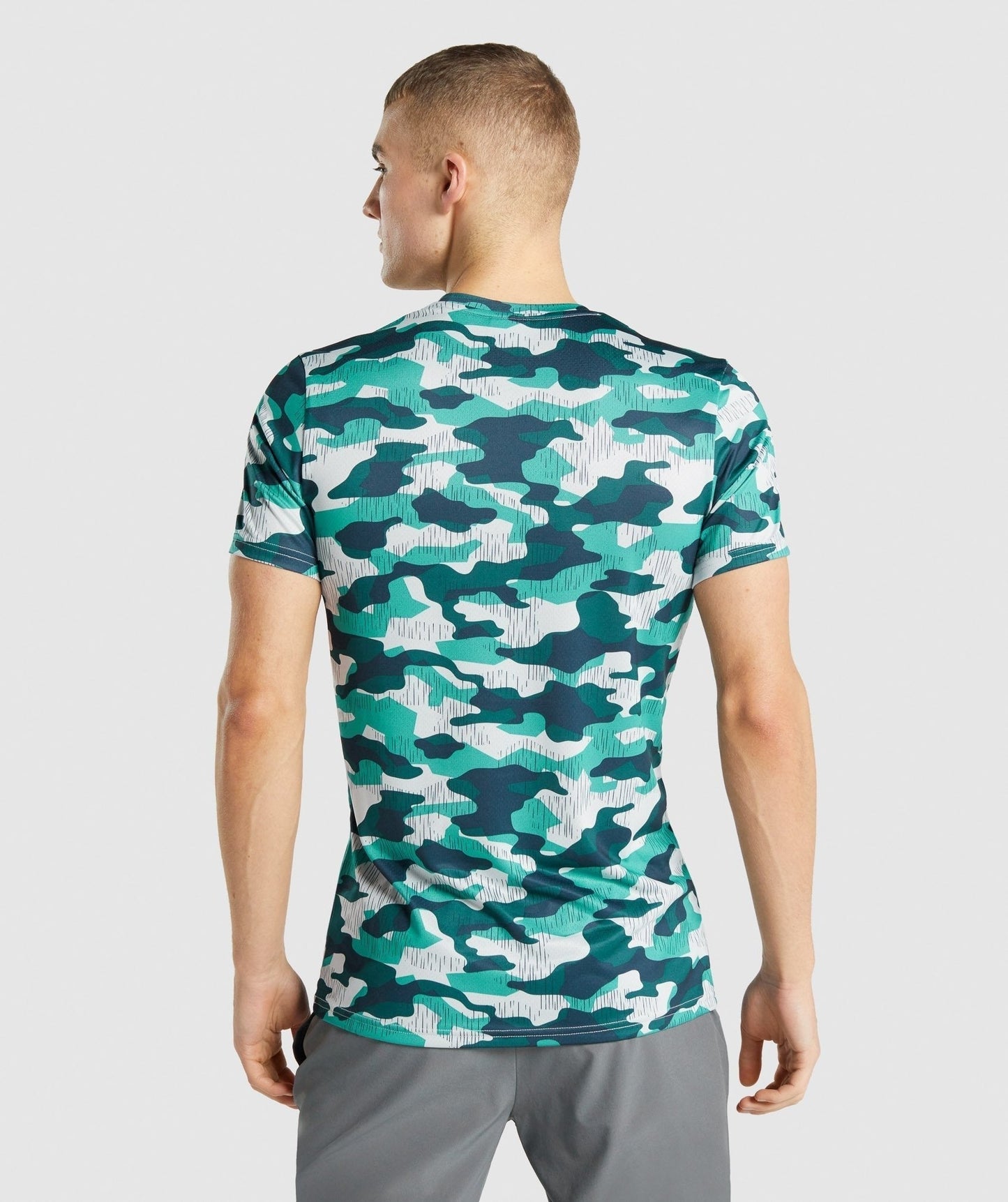 Gymshark Arrival T-Shirt - Teal Print
