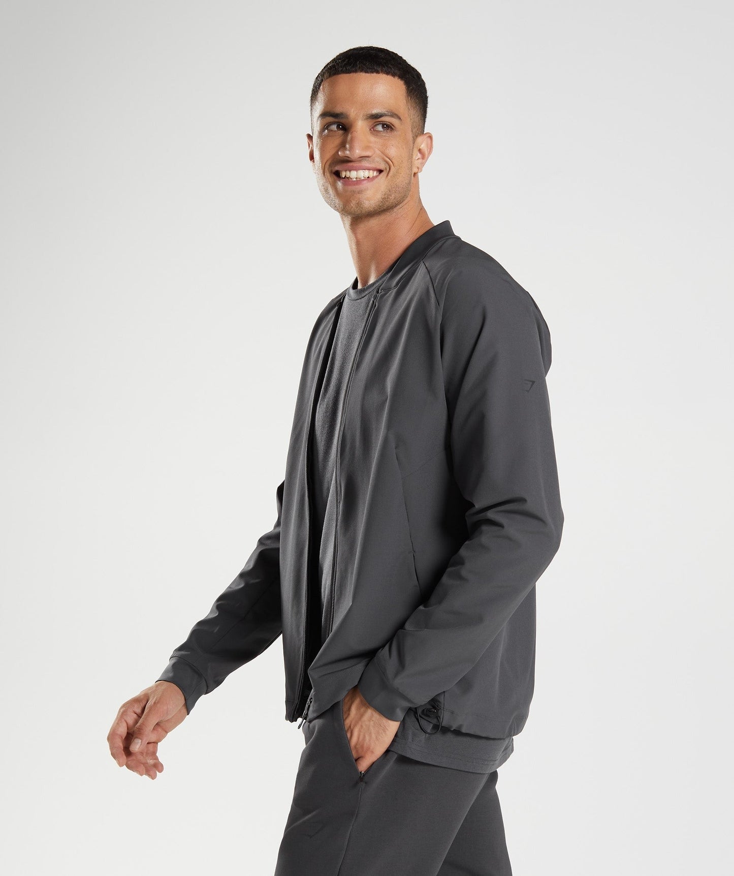 Gymshark Studio Jacket - Onyx Grey
