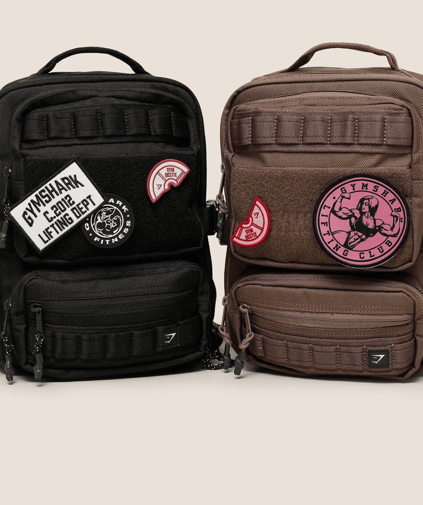 Gymshark Mini Tactical Backpack - Soft Brown