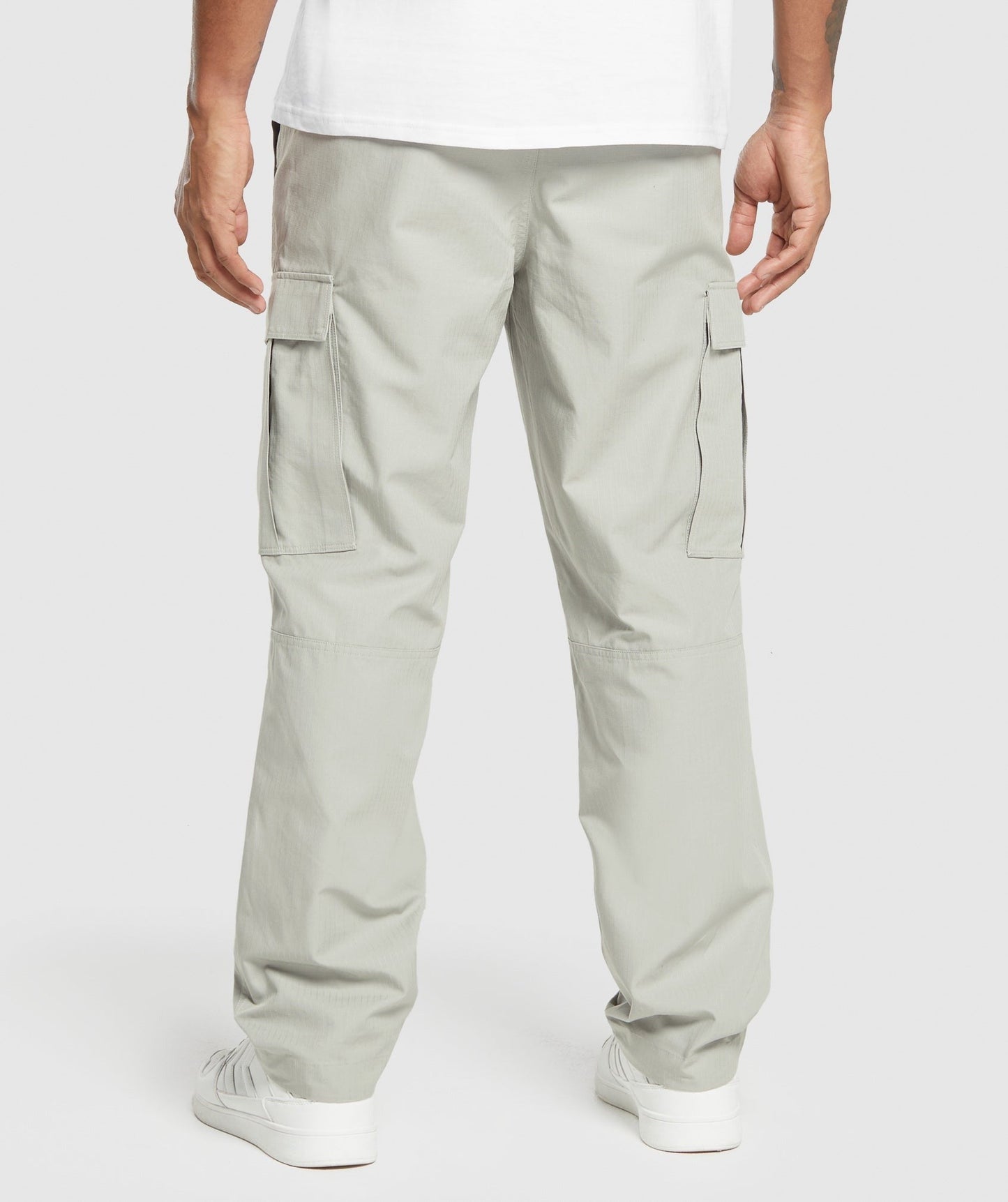 Gymshark Ripstop Cargo Pants - Stone Grey