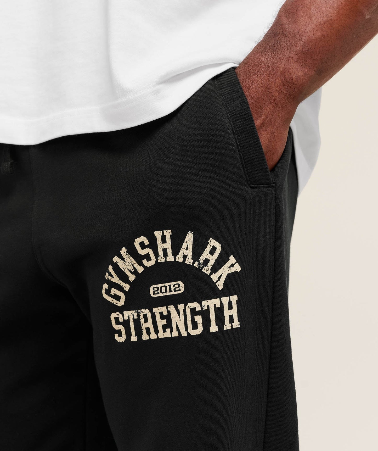 Gymshark 2012 Strength Joggers - Black